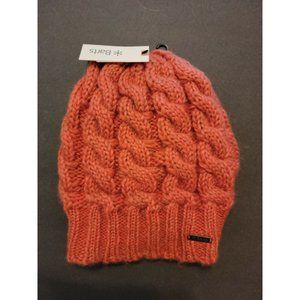 Barts Beanie Cap Rose Dusty Pink Color Acrylic Knit NWT